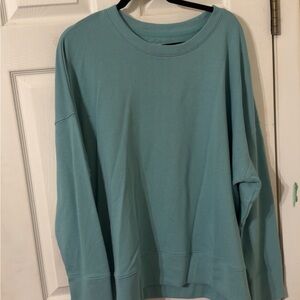 Time and Tru Teal Sweatshirt
